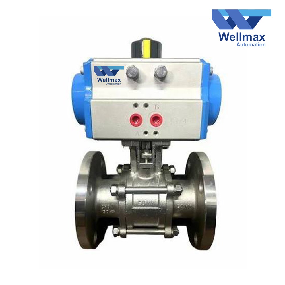 pneumatic actuator operated ball valve manufacturer and supplier