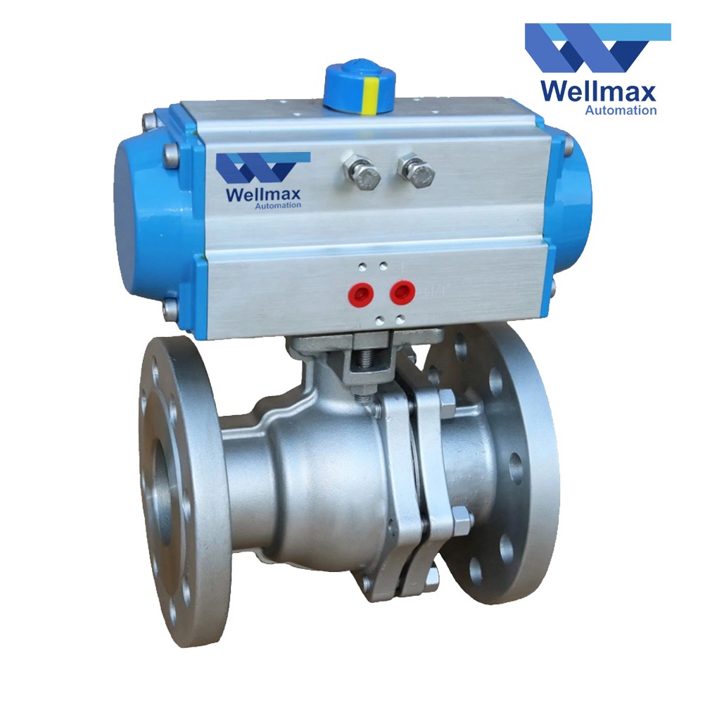 pneumatic actuator operated ball valve manufacturer and supplier